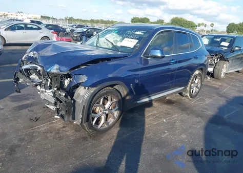 2022 BMW X3 Sdrive30I из США, поврежденный, VIN 5UX43DP02N9L01828